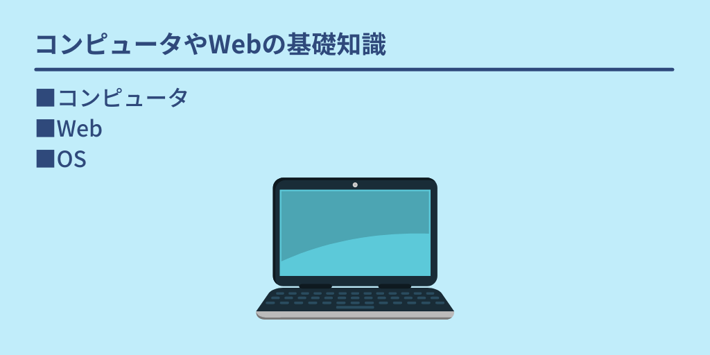 コンピュータやWebの基礎知識：　■コンピュータ　■Web　■OS