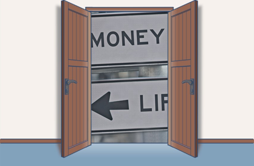 イメージ図：お金と生活