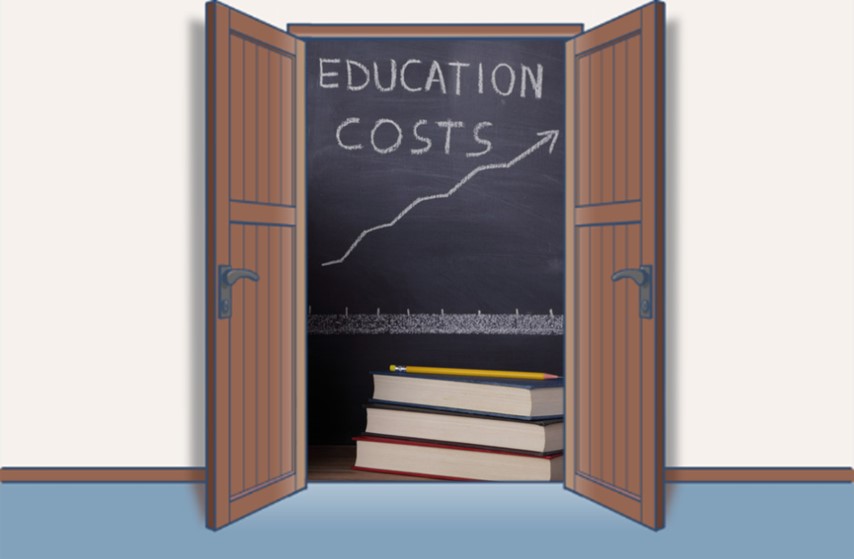 イメージ図：教育費の貯金