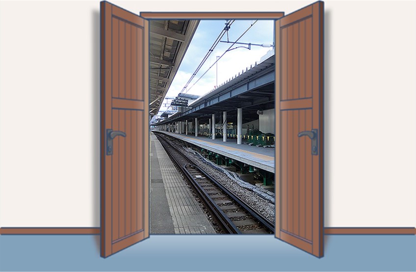 駅のホームイメージ
